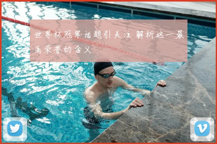 世界杯冠军话题引关注 解析这一最高荣誉的含义
